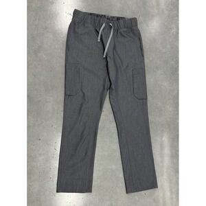 FIGS Technical Collection Men's Scrub Pants Gray Cargo Pockets Size M‎